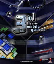 3 in 1 classic mobile games, /, 176x208